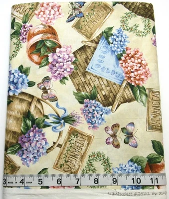 Nantucket #2561 BTY Ro Gregg Northcott Cotton Sew Quilt Craft Fabrics Florals - Image 1 of 4