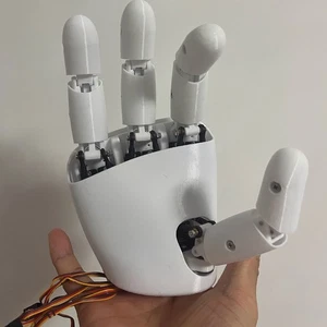 AmazingHand 8DOF 3D Printed Robotic Hand Mechanical Hand Open Source #sz - Picture 1 of 4