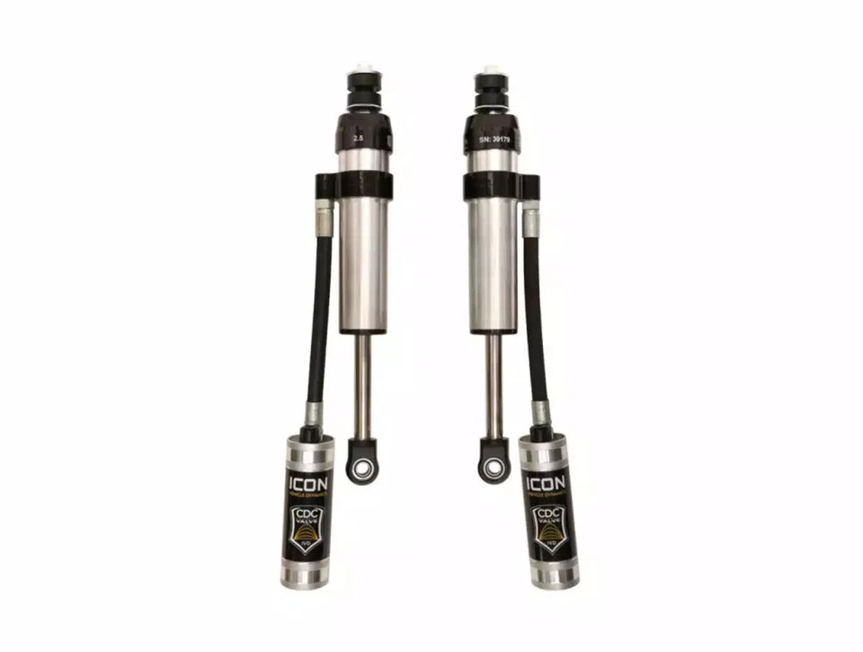 Icon 0-3" Lift Front 2.5 VS RR/CDCV Shocks Pair Fits 1998-07 Toyota Land Cruiser - Imagem 1 de 4