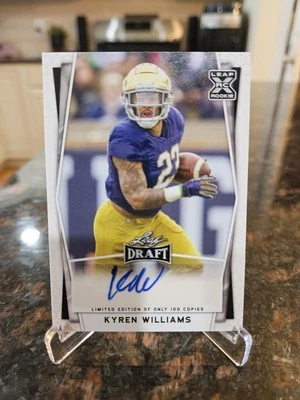 2022 Leaf Draft Rookie Kyren Williams Auto #BA-KW2 - Image 1 of 3
