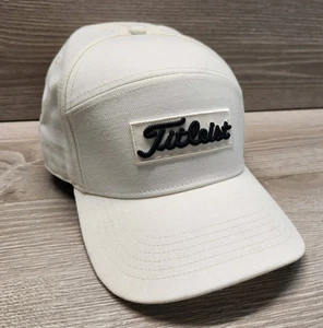 CAPPELLO CAPPELLO GOLF TITLEIST OCEANSIDE LANA 7 PANNELLI Bianco Nero - Foto 1 di 8