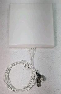 Terrawave M6040040P23602 2.4/5 GHz 4 dBi Dual Diversity Patch Antenna RPTNC - Picture 1 of 4