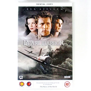 Pearl Harbor (Ex-Rental VHS Cassette, 2001 Touchstone) Tested - PAL - Picture 1 of 4