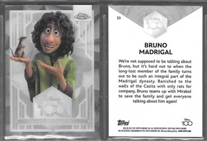 Topps Chrome 2023 Disney 100 Years of Wonder #50 Bruno Madrigal Encanto Karte - Bild 1 von 1