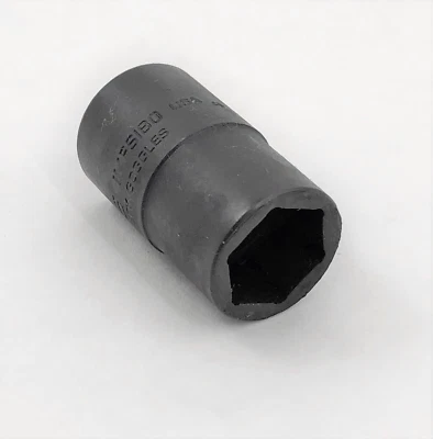 NOS Snap-on IMFS180-SAE 9/16", 1/2" Dr, 6-Pt, Flank Dr, Shallow, TW, Impact, Skt - Image 1 of 4