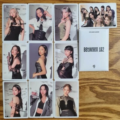Twice 11th Mini Album Between 1 & 2 Pre-Order 10 pcs Photocards Set Genuine Kpop