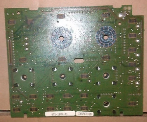 TEKTRONIX 671-1687-01 KeyBoard PCB for TDS420 - Picture 1 of 3