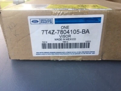 OEM NUEVO FORD EDGE 2007-2010 PARASOL IZQUIERDO 7T4Z 7804105 BA Foto 1 de 4