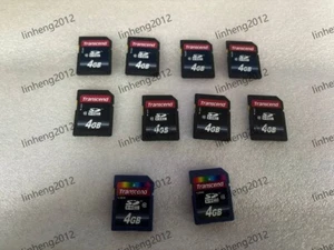 10PCS TRANSCEND SDHC 4GB SD CARD CLASS 10 - Picture 1 of 2