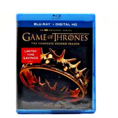 Game of Thrones Complete Second Season (Blu-Ray, 2016) Brand New Sealed - Image 1 of 2
