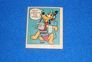 Vintage Disney Pluto Sticker Unused - Picture 1 of 1