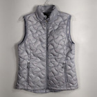 Gerry Warmth Without Weight Gray Chevron Puffer Vests Size M