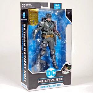 McFarlane Toys: Batman Hazmat Suit 7" Action Figure Light up Logo - Gold Label! - Picture 1 of 7