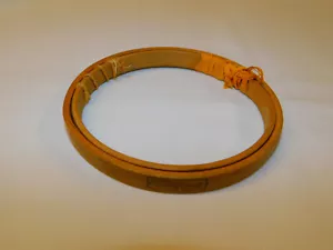 Antique Vintage DUCHESS Felt Cushion Wooden Embroidery HOOP 4" dia Felt Lined - Picture 1 of 9