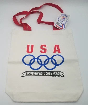 Vintage 1996 USA Tote Bag USA Olympic Team 36 USC 380 - Image 1 of 4