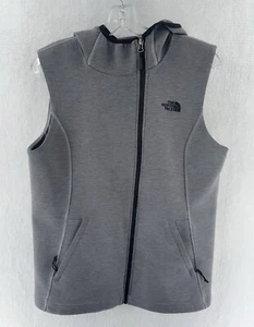 The North Face Women's L Gray Stretch Softshell Jacket Coat Vest - Picture 1 of 14