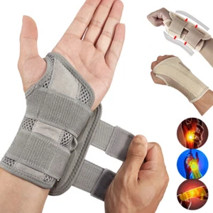 Handgelenk Handstütze Nachtstütze mit Knochenschiene Karpaltunnel Verstauchung Arthritis - Bild 1 von 24