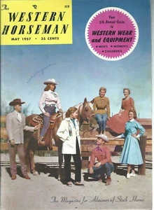 Magazine - Western Horseman - Men's Women's et al Wear Equipment Guide - 05/57  - Picture 1 of 2