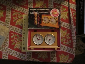 Reloj de ajedrez vintage Allan Troy-Jerger "Rey" reloj de ajedrez The Queen's Gambit PG - Imagen 1 de 5