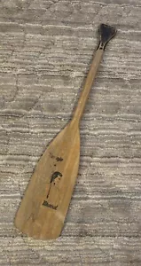 REMO PAGAIA IN LEGNO 35,5” X 6,5” marca Navajo vintage ottime condizioni FS - Foto 1 di 8