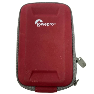 Lowepro Volta 25 Compacto Cámara Digital Bolsa Rojo Estuche de Transporte Cremallera Cubierta Bolsa Foto 1 de 4
