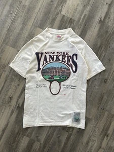 Vintage 1991 NY Yankees Stadium Opening Day Tshirt Size Large Nutmeg - Picture 1 of 9
