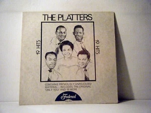 THE PLATTERS LP 19 Hits 1977 King vinyl - Foto 1 di 2