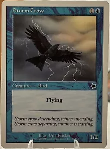 Storm Crow 53/173 Starter 1999 - Magic: The Gathering TCG - MP - Imagen 1 de 2