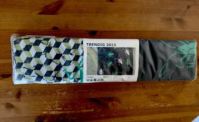 IKEA Good Luck Crickets 2013 Insect Bug 100% Cotton Fabric Material 44 x 197"  - Изображение 1 из 4