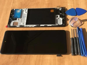 LCD Display Touch Screen Digitizer Frame Replacement UK For Samsung A51 A515 - Picture 1 of 5