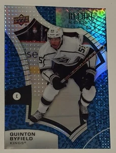 2021 Allure Rookies Blue Leopard Quinton Byfield (Pink on Back) #150 Rookie RC - Picture 1 of 2