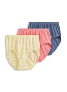 Jockey Women's Comfies Microfiber Brief - 3 Pack - Picture 1 of 21
