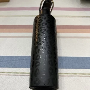 Black Leopard Print Brumate Keep Cold Water Bottle 16oz - Picture 1 of 6