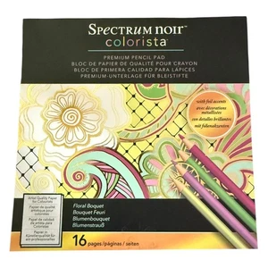 Spectrum Noir Colorista Floral Bouquet Folie Premium Bleistift Malblock - Bild 1 von 5