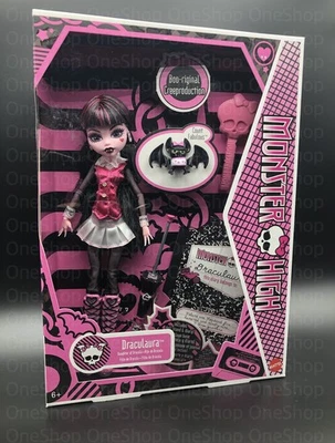 NUEVO Monster High Draculaura Boo-Muñeca de Moda Creeproducción Original EN MANO Foto 1 de 4