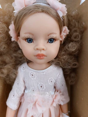 Paola Reina Las Amigas Doll Rebecca Articulated Vinyl 13" NEW in box - Image 1 of 4