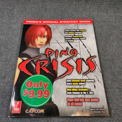 Dino Crisis 1 Offical Strategy Guide Prima Spiele Playstation 1 mit Karten - Bild 1 von 4