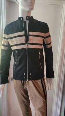 Diesel DuPont Teflon Moto Motorcycle Racing Biker Jacket Size M FIT SMALL  - Image 1 of 4