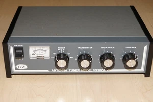 B&W VS300A HF Antenna Tuner 1.8-30 MHz w/SWR Power Meter Nice 300 Watts - Picture 1 of 8