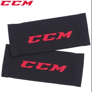 CCM Hockey Lace Bite Protector Gel Pad Black and Red - Picture 1 of 1