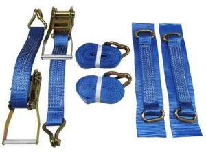 Recovery Ratchet Sets 50MM 6M 5T X (Wheel Tie Down Straps Oval Trailer Lashing) - Picture 1 of 1