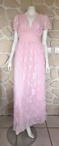 Robe longue rose neuve (li) - Imagen 1 de 6