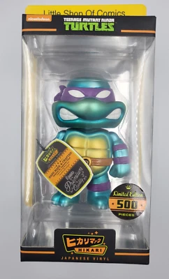 Funko Hikari Teenage Mutant Ninja Turtles Donatello Figura Vinilo Japonés Metálico Foto 1 de 4