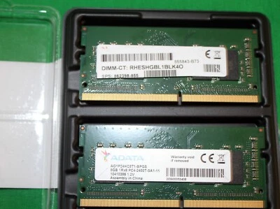 ADATA 8GB SO-DIMM PC4-21300 (DDR4-2400) Memoria 1.2 vdc Foto 1 de 2