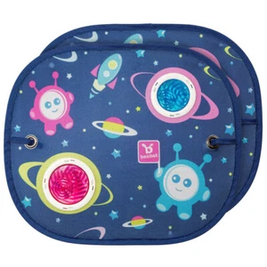 2PK Benbat Baby Bubble 44cm Sunshade 0m+ Sunshade Seat Car Window Cover Shield - Picture 1 of 2