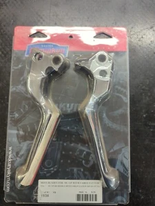 Kuryakyn Boss Blade Levers Chrome #1038 Harley Davidson - Picture 1 of 3