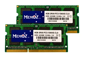 16GB RAM 2x8GB for Apple 2010 2011 iMac MacBook Pro MacMini Memory DDR3L 5YrWty - Picture 1 of 4