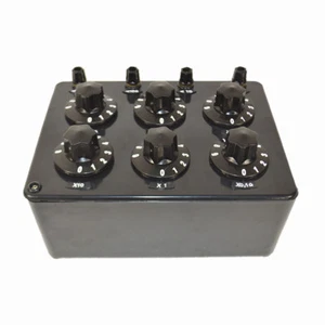 ZX21 Precision Variable Decade Resistor Resistance Box 0.1~99.9999 kΩ New - Picture 1 of 7