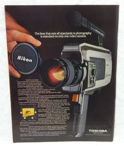 TOSHIBA IK-1900 VIDEO CAMERA 1982 - Picture 1 of 1