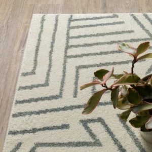 Seneca by Oriental Weavers. Casual Contemporary Area Rug. Beige/Gray/Blue SE08A - Picture 1 of 6
